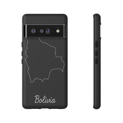 Bolivia Outline Phone Case – Minimal Country Map Tough Cover