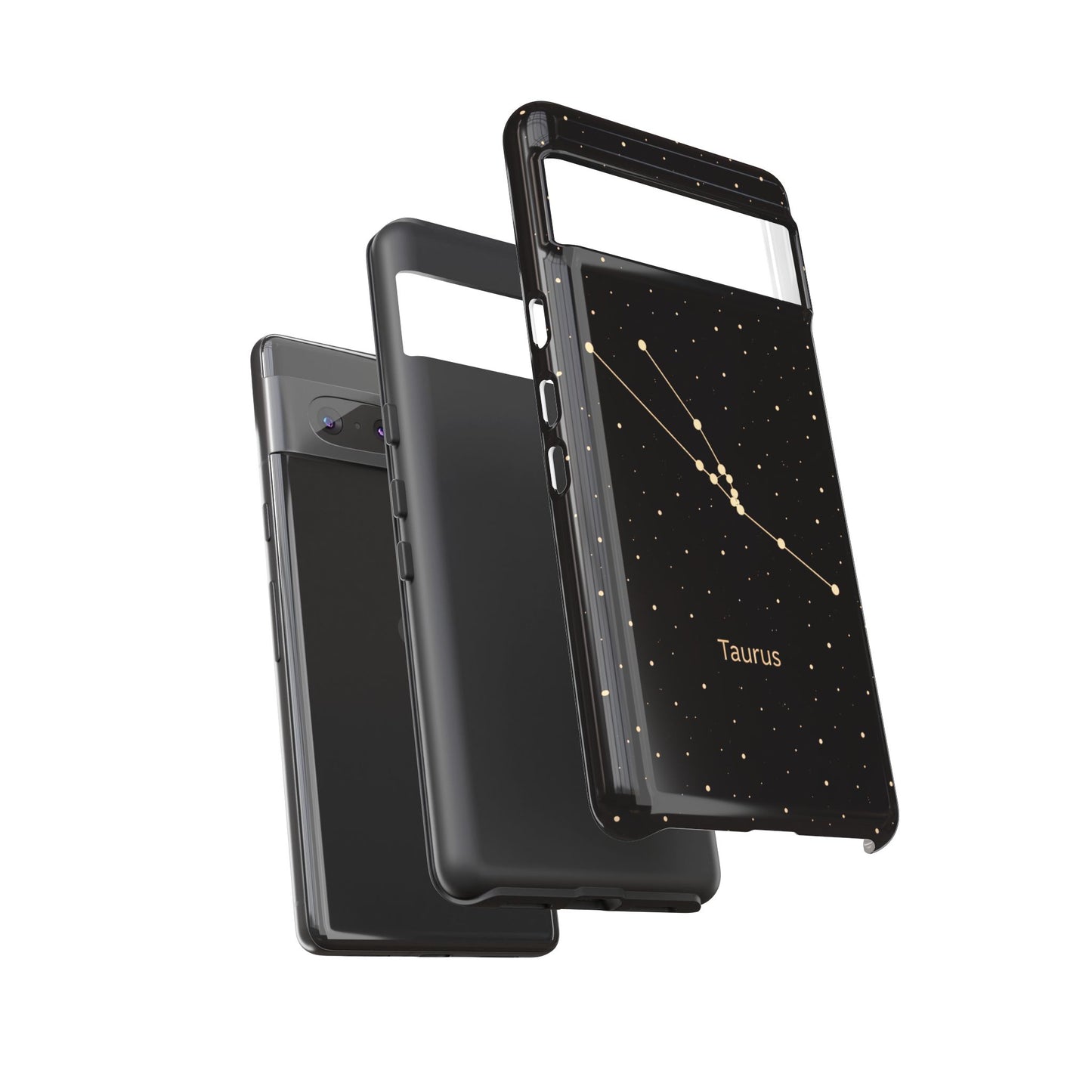 Taurus Zodiac Constellation Phone Case – Luxe Gold Celestial Cover