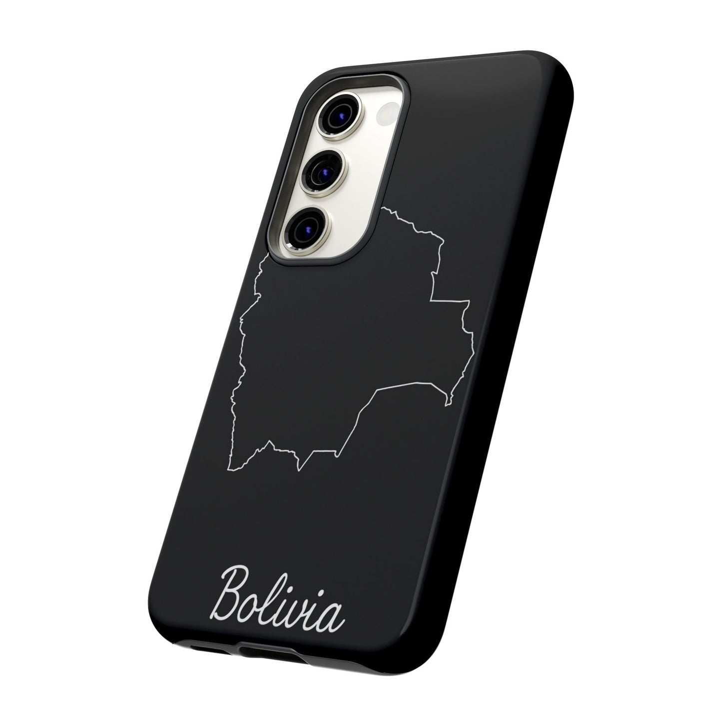 Bolivia Outline Phone Case – Minimal Country Map Tough Cover