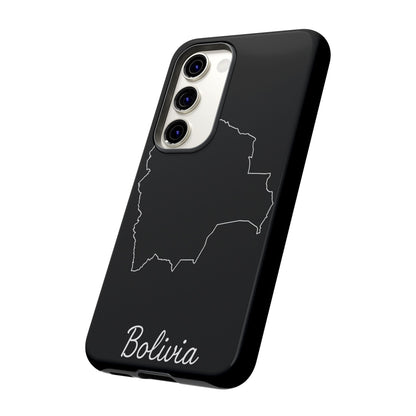 Bolivia Outline Phone Case – Minimal Country Map Tough Cover