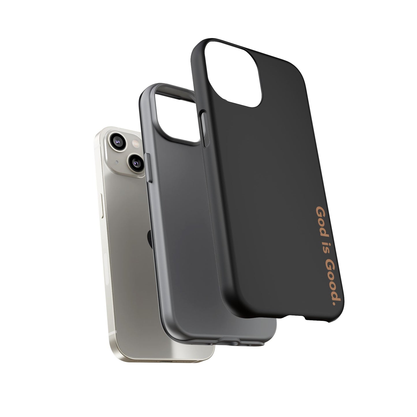 God Is Good Phone Case Minimal Aesthetic Christian Tough Cover