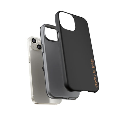 God Is Good Phone Case Minimal Aesthetic Christian Tough Cover