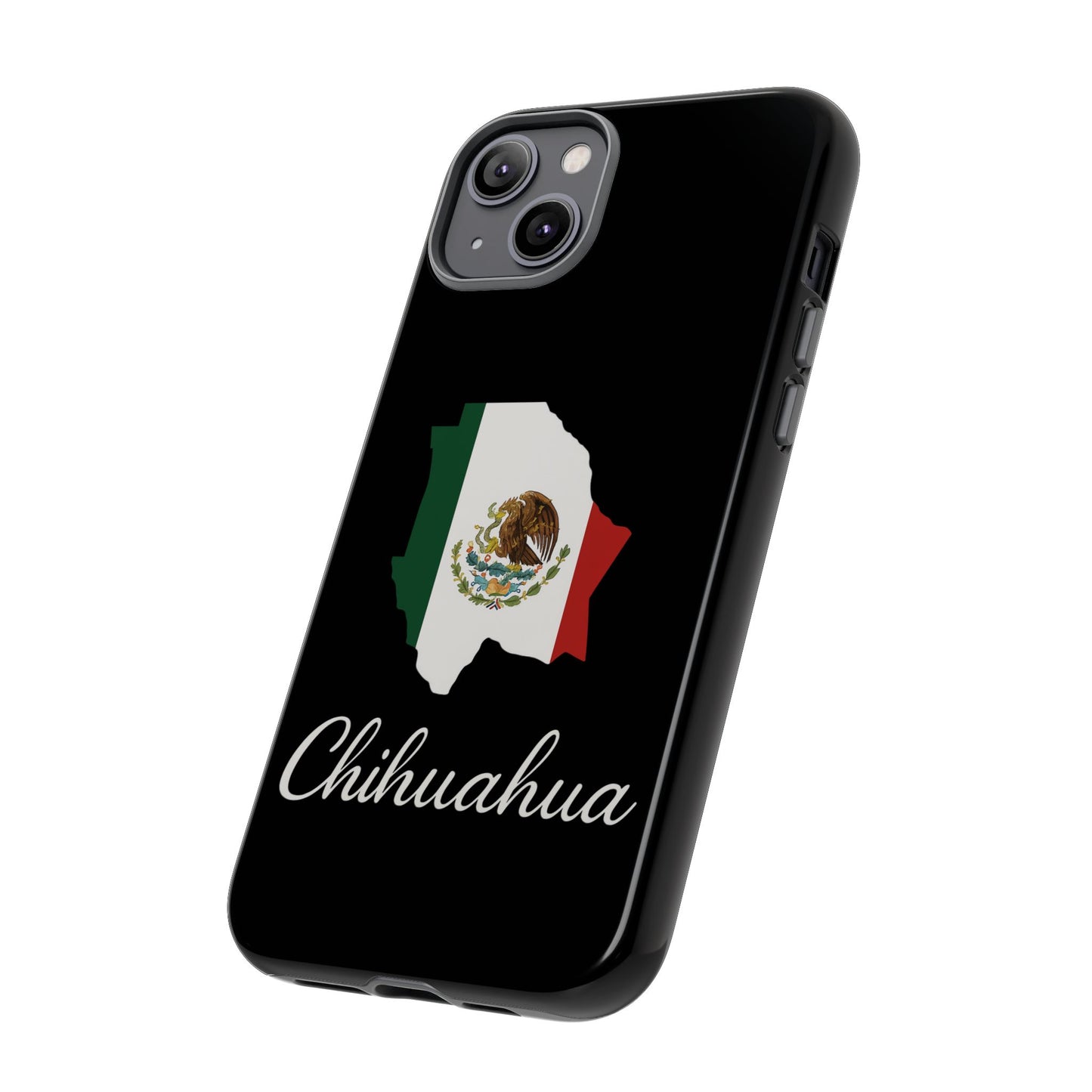 Chihuahua Mexico Flag Map Phone Case | Mexican American Pride Tough Case for iPhone & Samsung