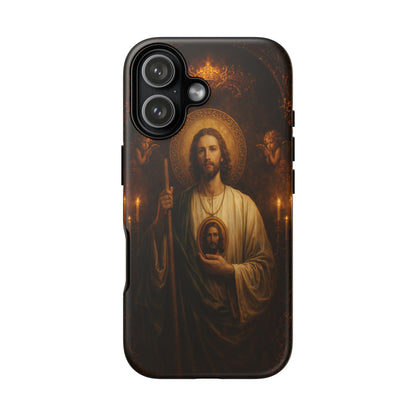 San Judas Phone Case Saint Jude Catholic Saint Religious Art Portrait Tough