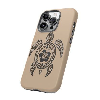 Polynesian Turtle Phone Case | Hawaiian Beach Tough Cover