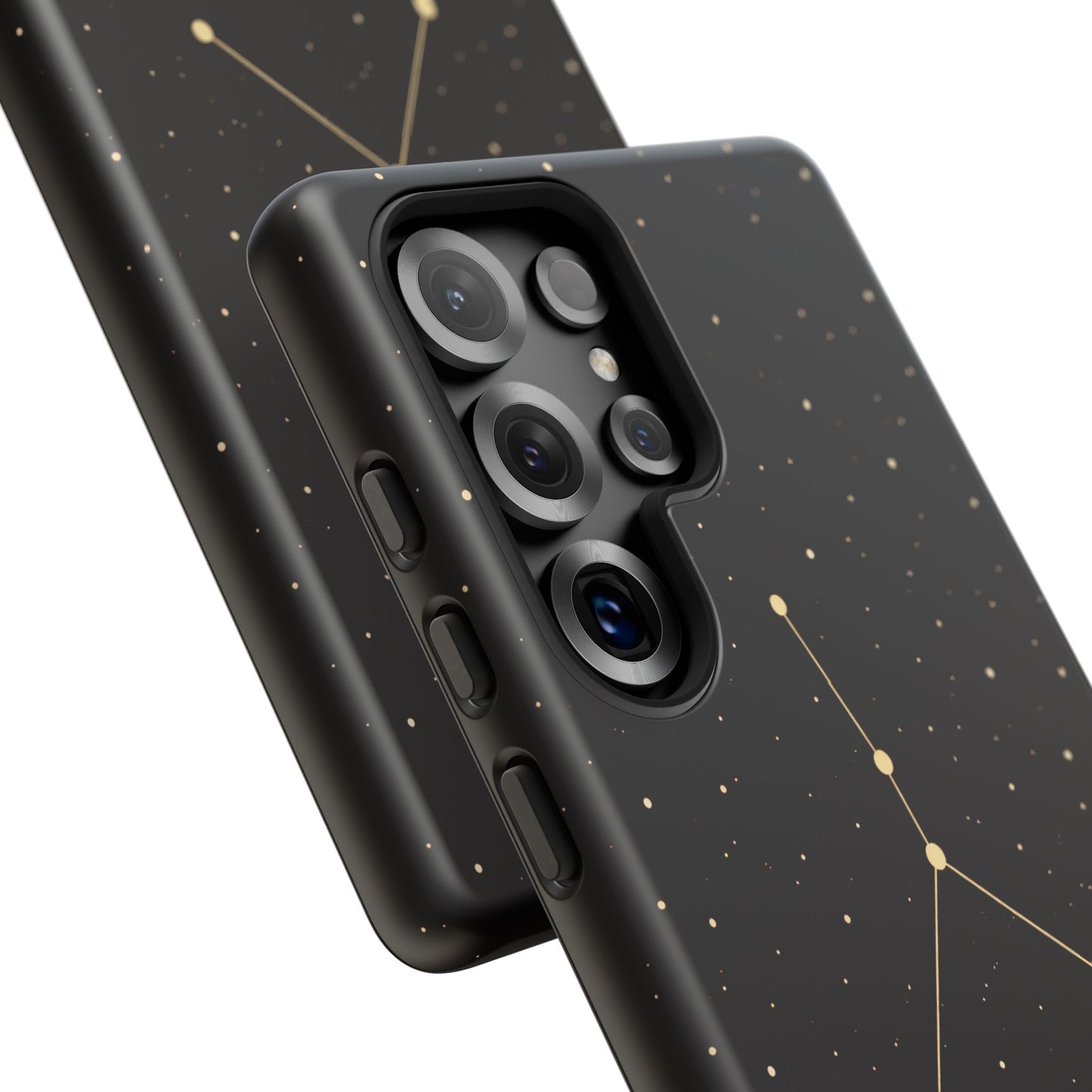 Cancer Zodiac Constellation Phone Case – Luxe Gold Celestial Cover