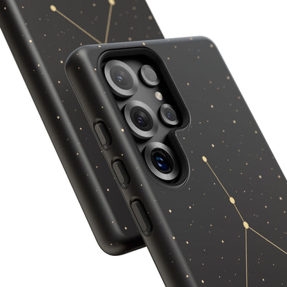 Cancer Zodiac Constellation Phone Case – Luxe Gold Celestial Cover