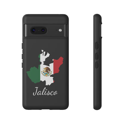 Jalisco Mexico Flag Map Phone Case | Mexican American Pride Tough Case for iPhone & Samsung