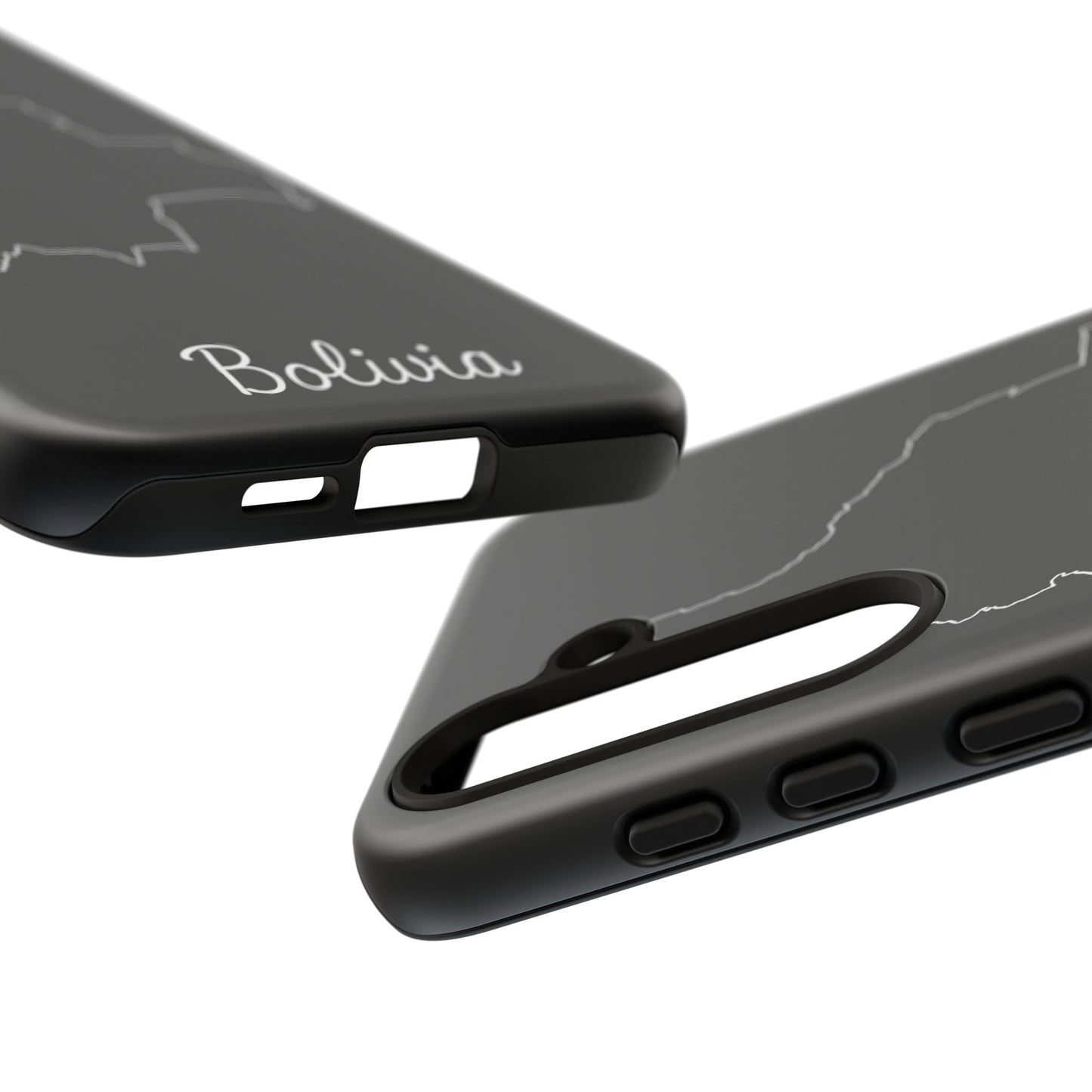 Bolivia Outline Phone Case – Minimal Country Map Tough Cover