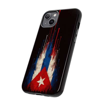 Cuban Flag Phone Case | Cuba Flag Tough Case | Patriotic Cuban Pride iPhone Samsung Protective Cover