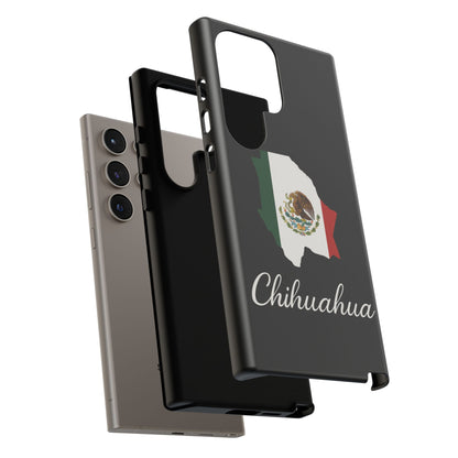 Chihuahua Mexico Flag Map Phone Case | Mexican American Pride Tough Case for iPhone & Samsung