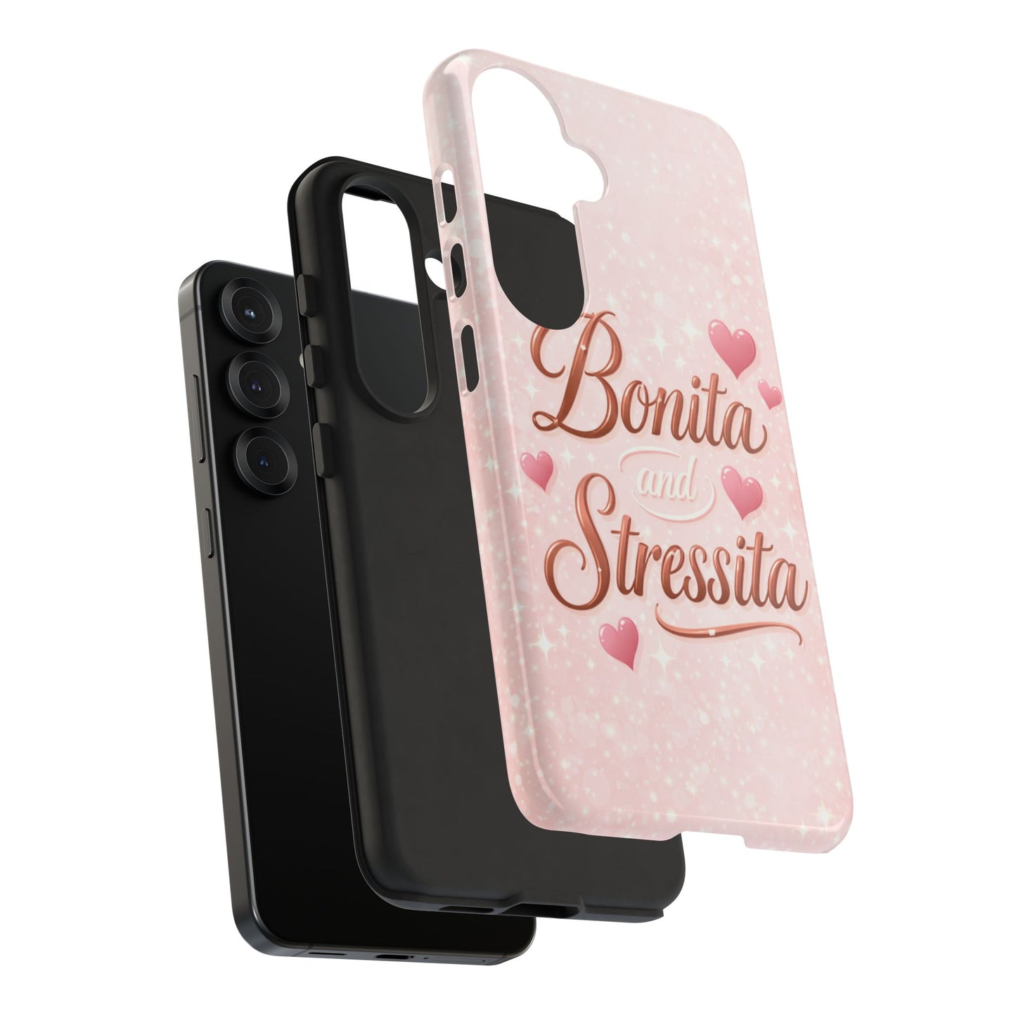 Bonita Stressita Phone Case Cute Latina Aesthetic Pink Coquette Case