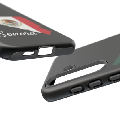Sonora Mexico Flag Map Phone Case | Mexican American Pride Tough Case for iPhone & Samsung
