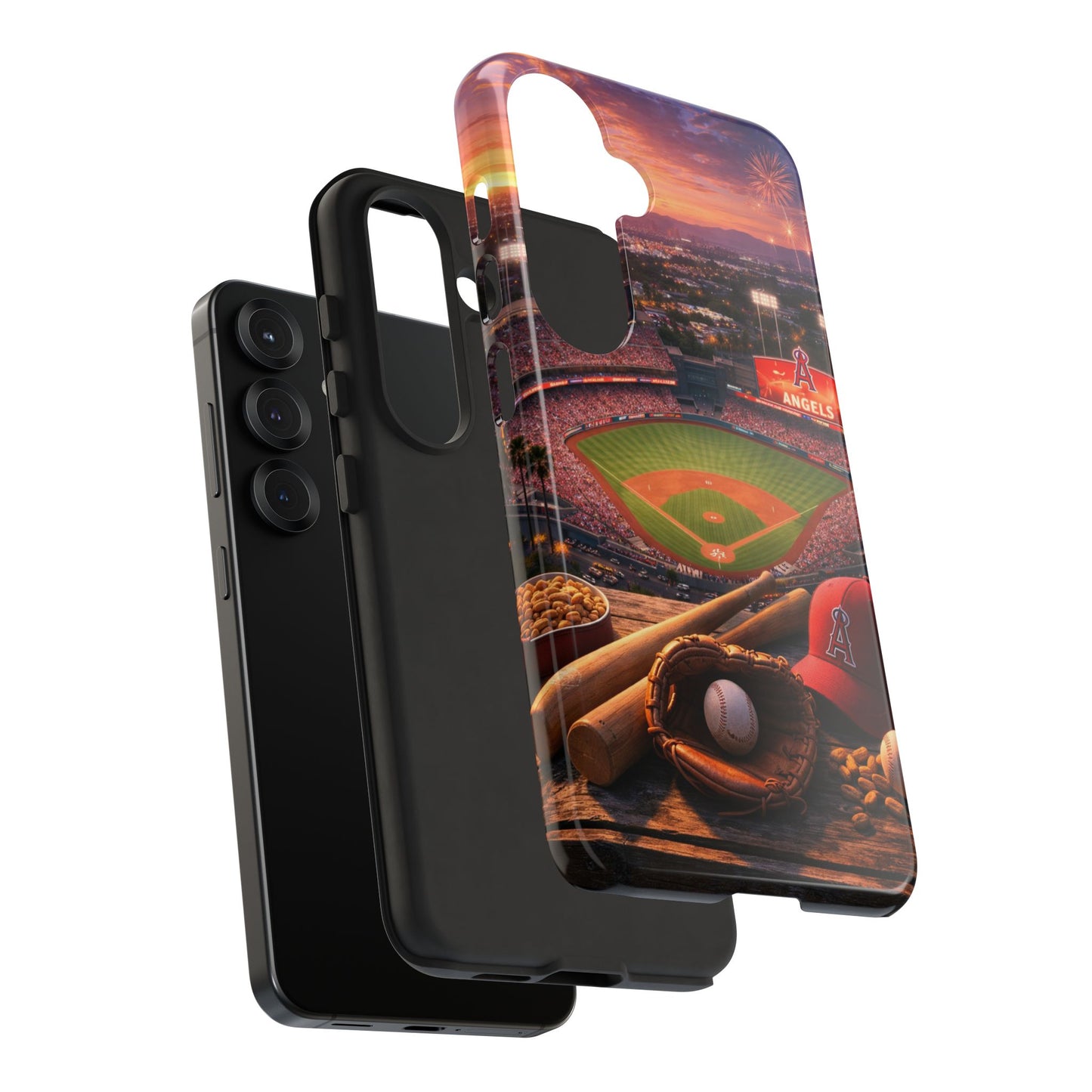 Baseball Stadium Phone Case Sports Fan Ballpark Game Day Tough Case