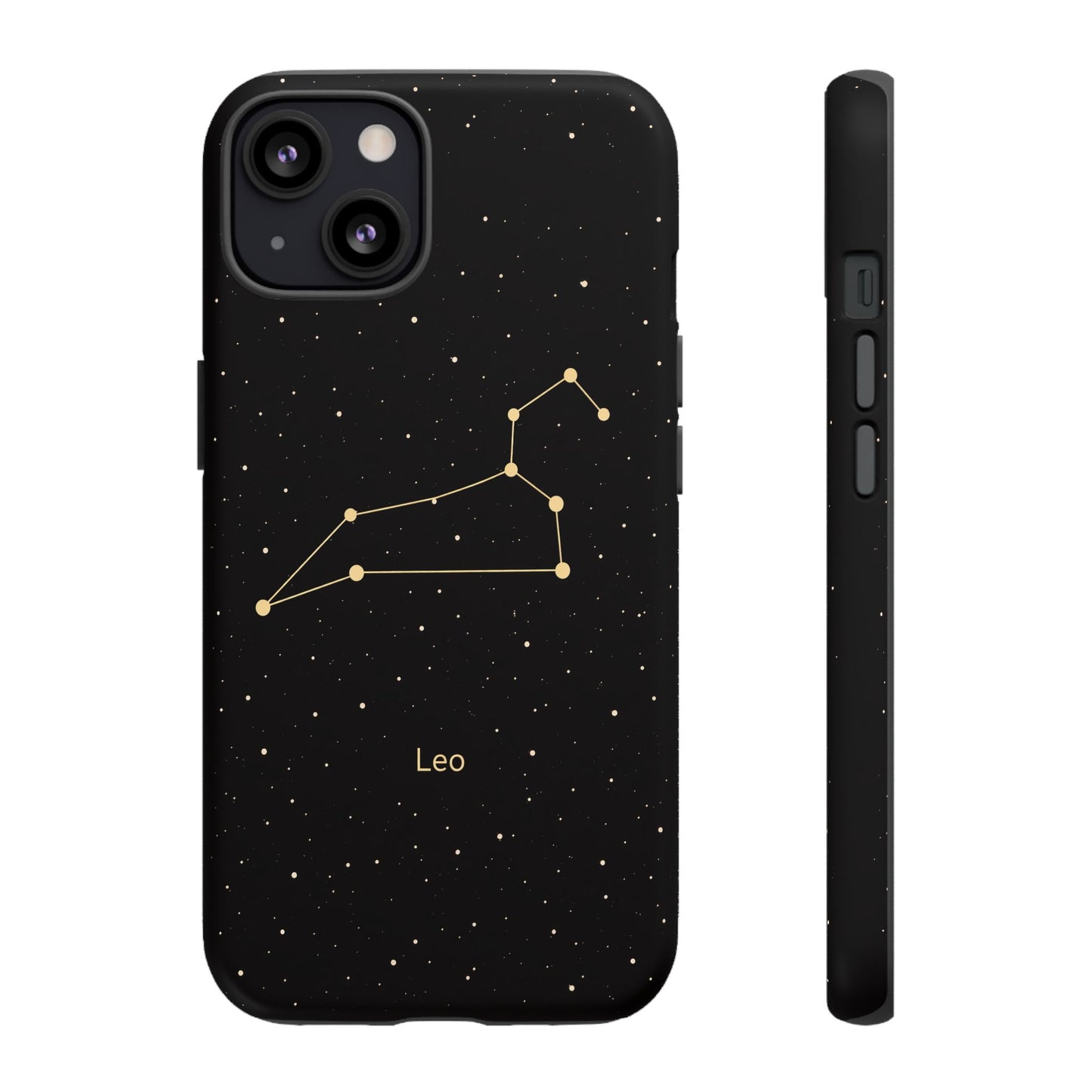 Leo Zodiac Constellation Phone Case – Luxe Gold Celestial Cover