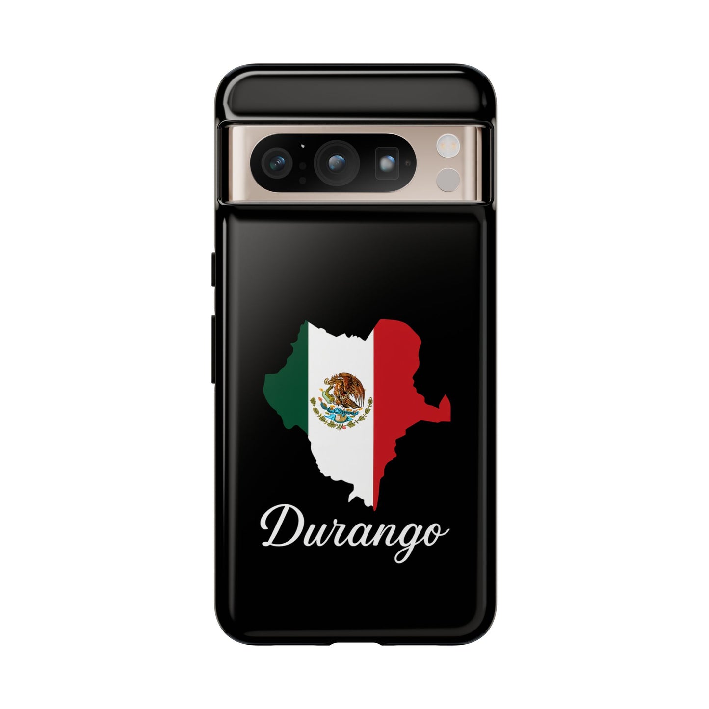 Durango Mexico Flag Map Phone Case | Mexican American Pride Tough Case for iPhone & Samsung
