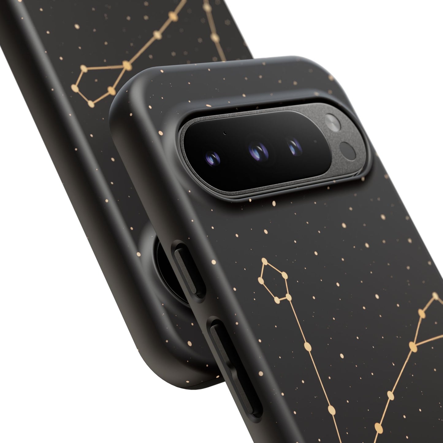 Pisces Zodiac Constellation Phone Case – Luxe Gold Celestial Cover