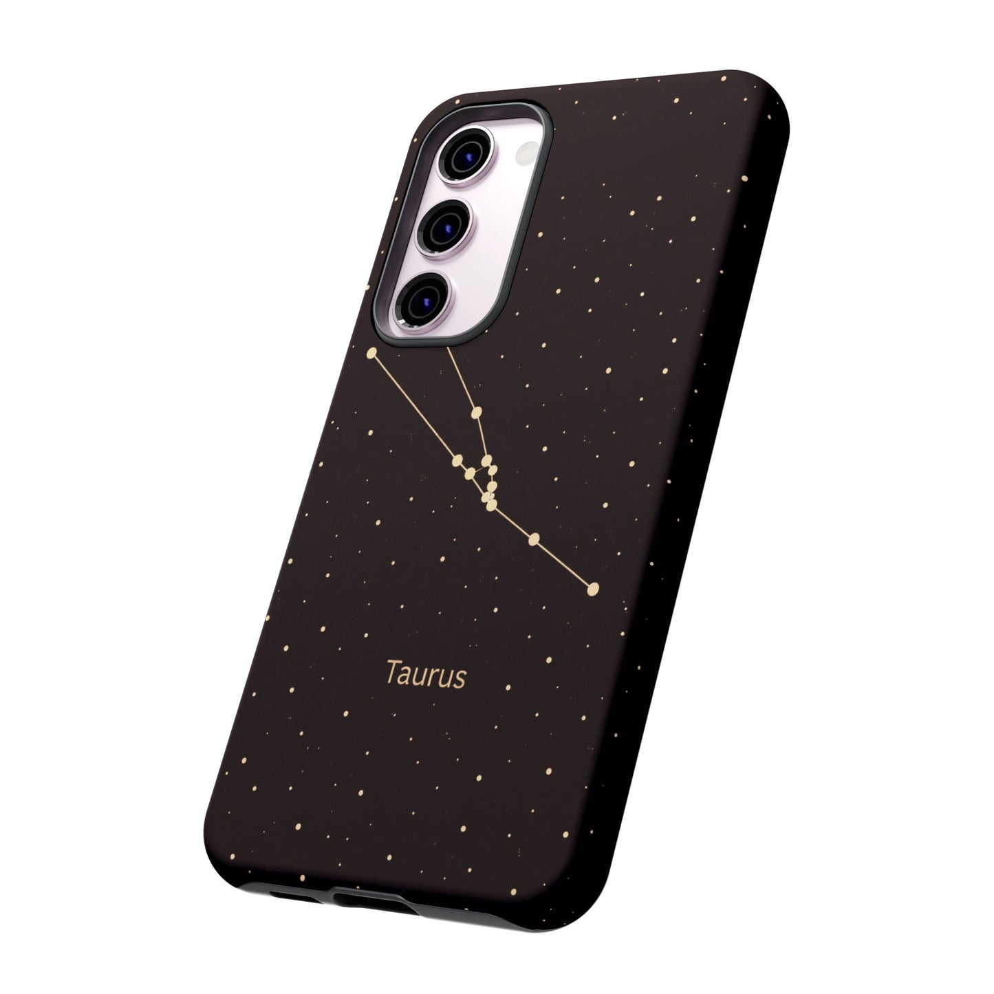 Taurus Zodiac Constellation Phone Case – Luxe Gold Celestial Cover