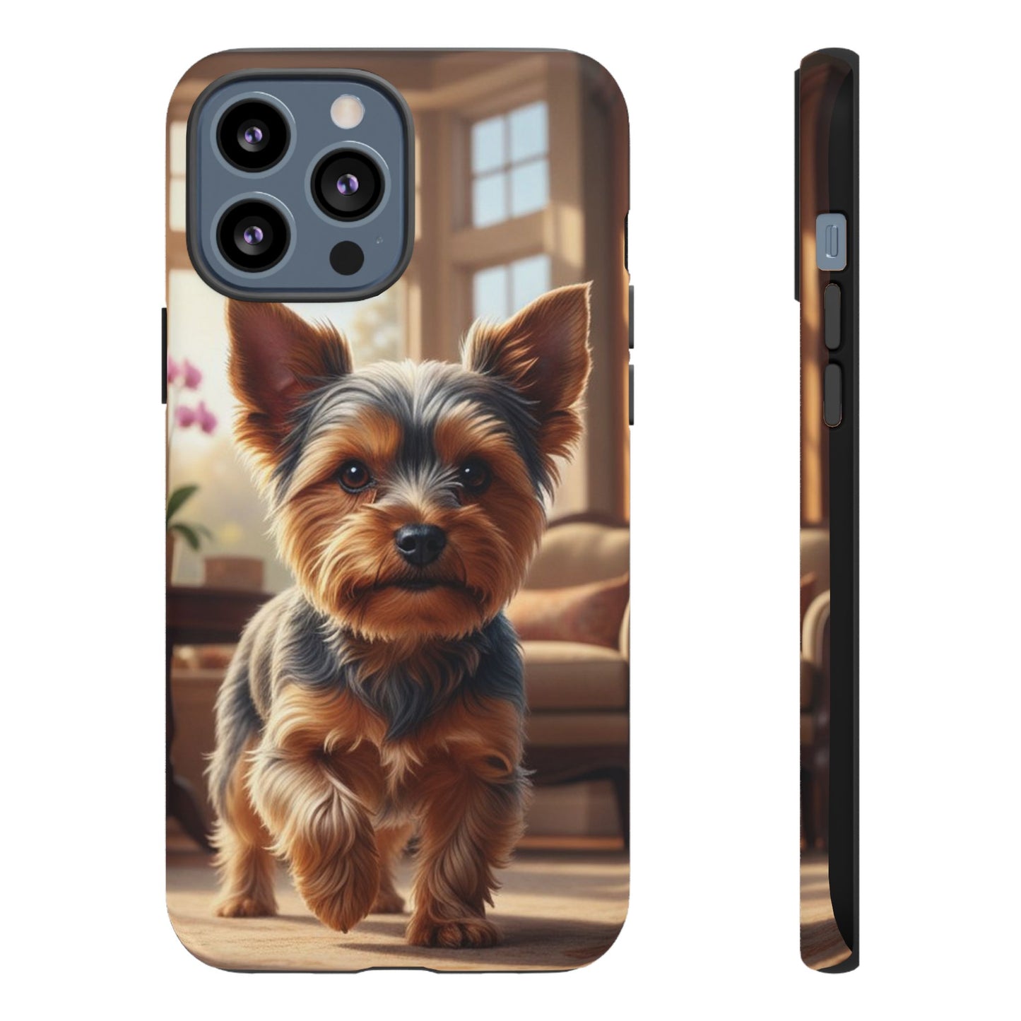 Yorkshire Terrier Phone Case – Cute Yorkie Puppy Tough Case (iPhone, Samsung, Pixel)
