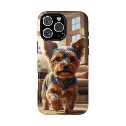 Yorkshire Terrier Phone Case – Cute Yorkie Puppy Tough Case (iPhone, Samsung, Pixel)