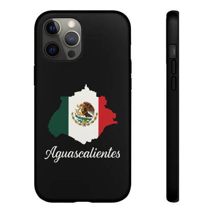 Aguascalientes Mexico Flag Map Phone Case | Mexican American Pride Tough Case for iPhone & Samsung