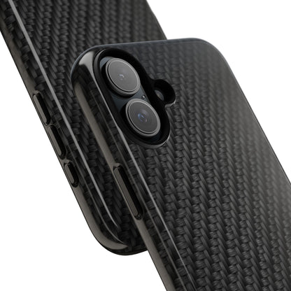 Carbon Fiber Inspired Phone Case – Rugged Slim Protective Tech Case for iPhone & Samsung