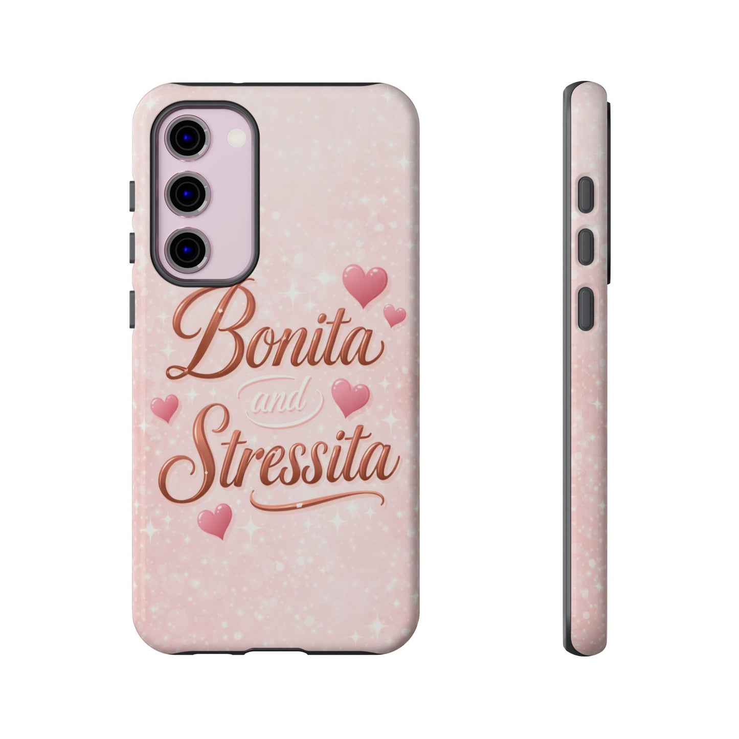 Bonita Stressita Phone Case Cute Latina Aesthetic Pink Coquette Case