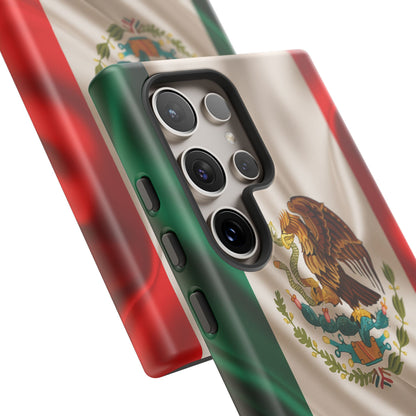 Mexico Flag Phone Case | Mexican Pride iPhone & Samsung Case | Tricolor Aesthetic Tough Protective Cover