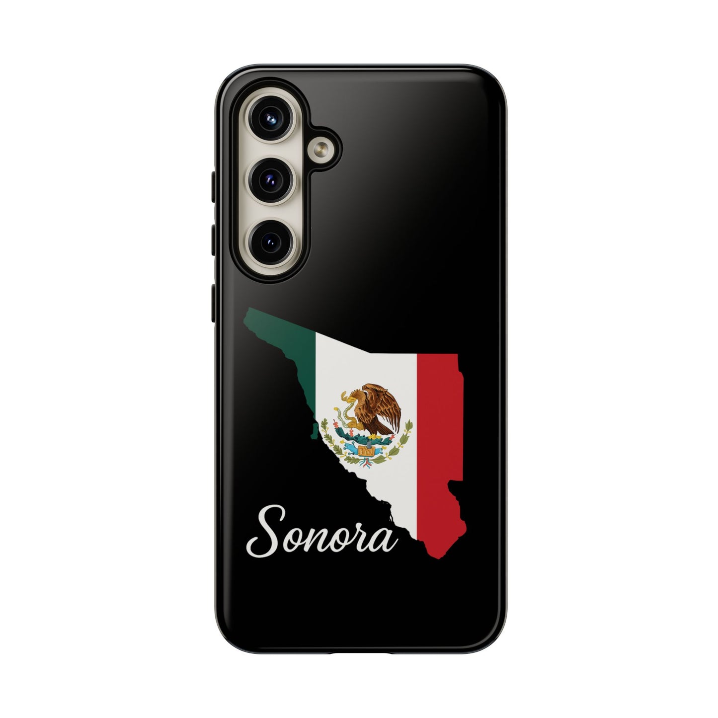 Sonora Mexico Flag Map Phone Case | Mexican American Pride Tough Case for iPhone & Samsung