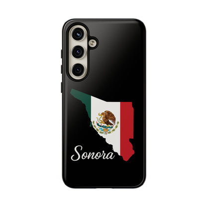Sonora Mexico Flag Map Phone Case | Mexican American Pride Tough Case for iPhone & Samsung