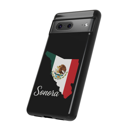 Sonora Mexico Flag Map Phone Case | Mexican American Pride Tough Case for iPhone & Samsung