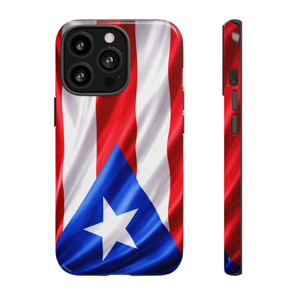 Puerto Rico Flag Phone Case | Boricua Pride Tough Case | Puerto Rican Flag Protective Cover for iPhone & Samsung