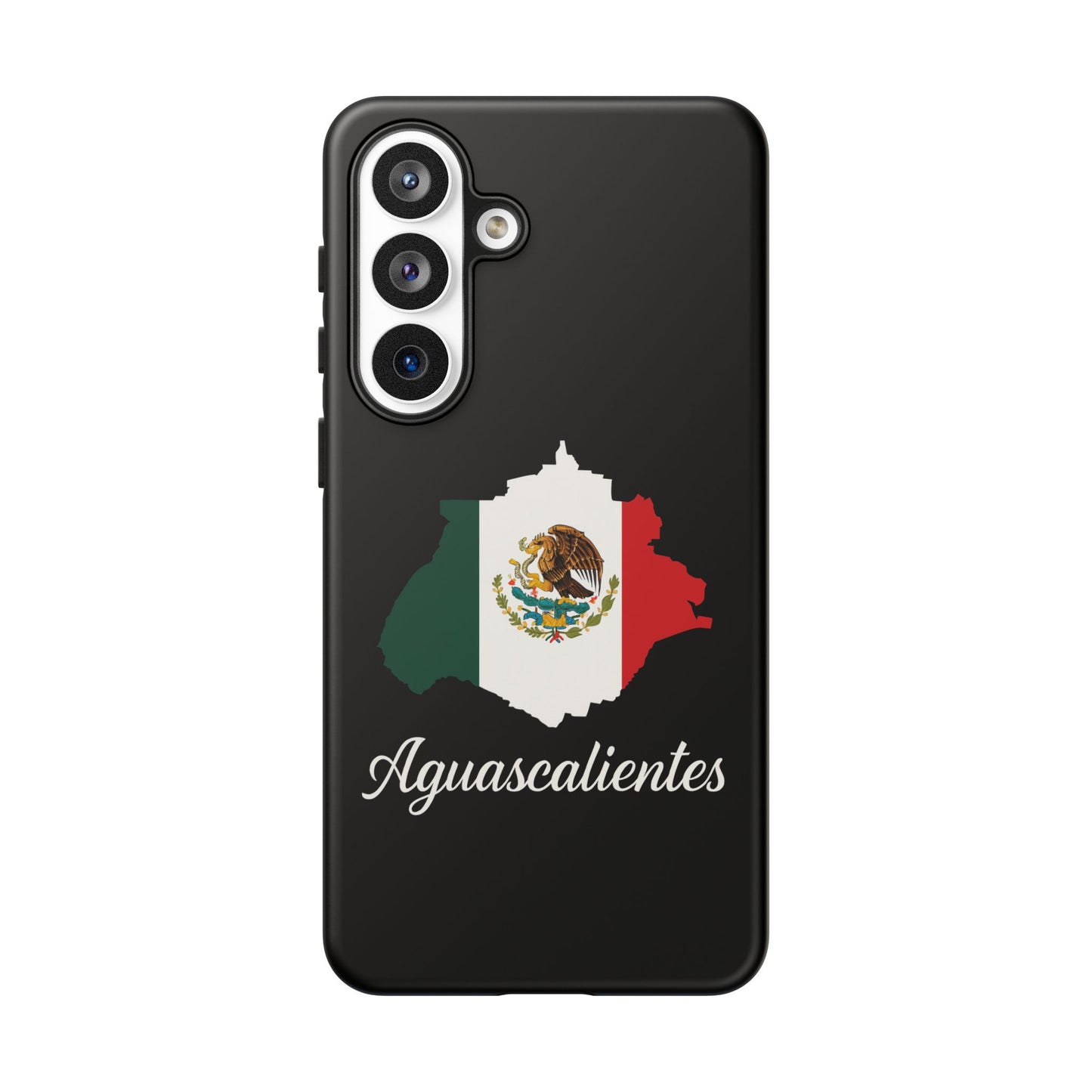 Aguascalientes Mexico Flag Map Phone Case | Mexican American Pride Tough Case for iPhone & Samsung