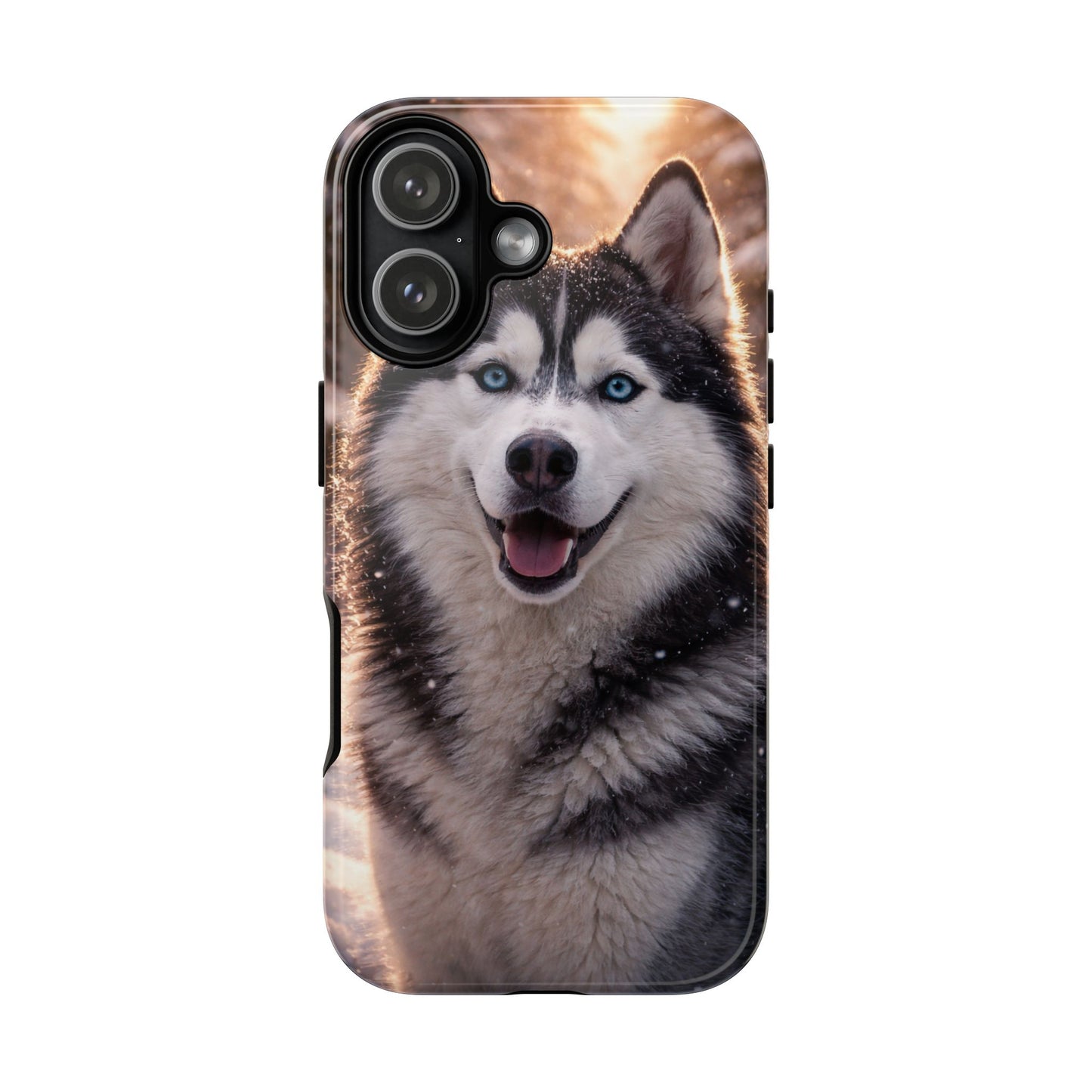 Siberian Husky Tough Phone Case | Blue Eyes Dog Cover Protective iPhone Case