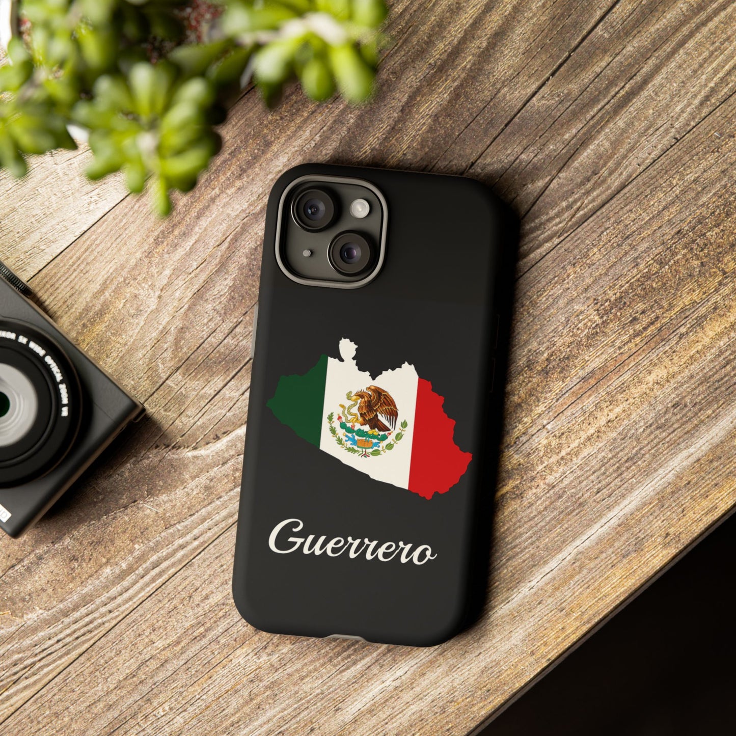 Guerrero Mexico Flag Map Phone Case | Mexican American Pride Tough Case for iPhone & Samsung
