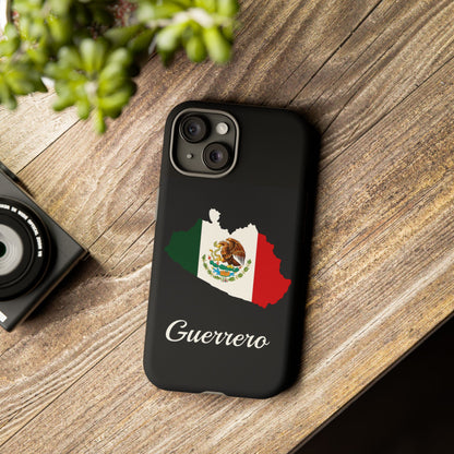 Guerrero Mexico Flag Map Phone Case | Mexican American Pride Tough Case for iPhone & Samsung