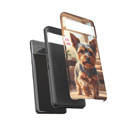 Yorkshire Terrier Phone Case – Cute Yorkie Puppy Tough Case (iPhone, Samsung, Pixel)