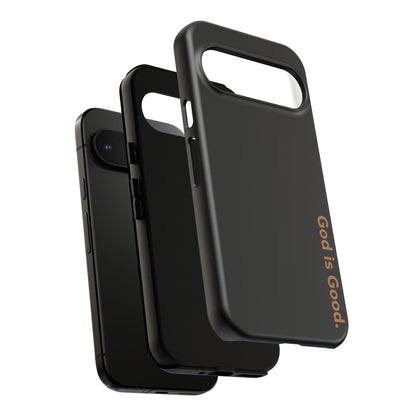 God Is Good Phone Case Minimal Aesthetic Christian Tough Cover