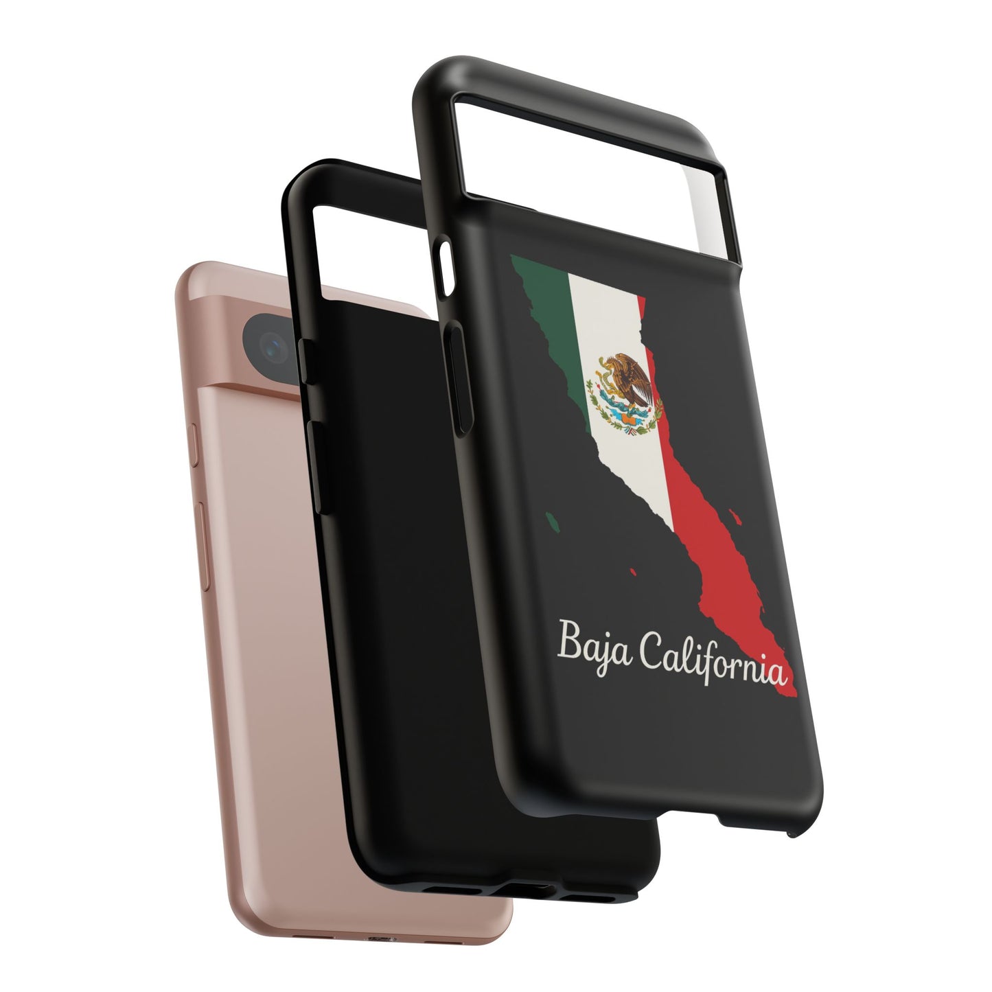 Baja California Mexico Flag Map Phone Case | Mexican American Pride Tough Case for iPhone & Samsung