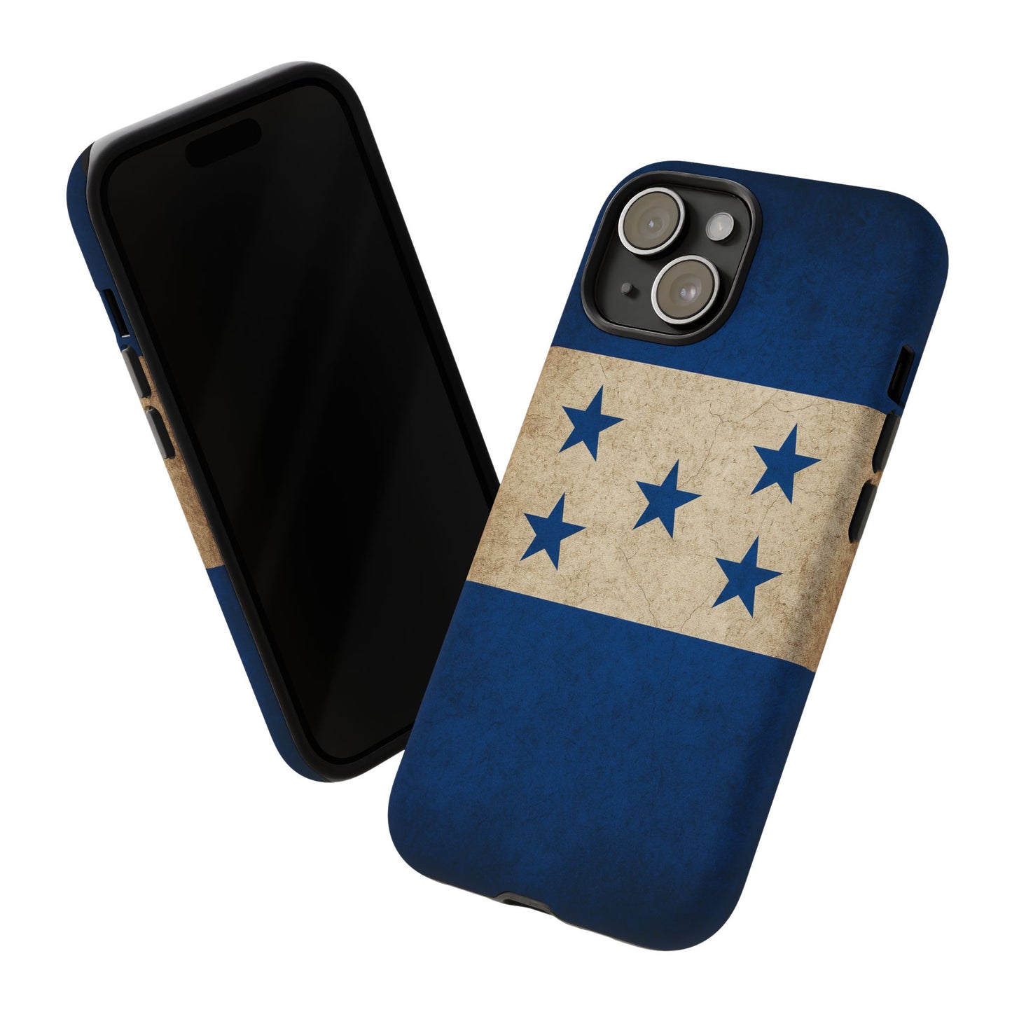 Honduras Flag Phone Case | Vintage Honduran Flag iPhone & Samsung Tough Protective Case