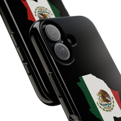 Chihuahua Mexico Flag Map Phone Case | Mexican American Pride Tough Case for iPhone & Samsung