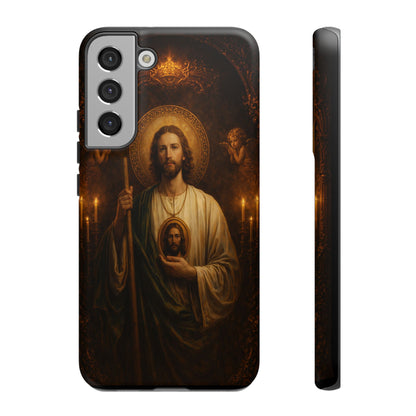 San Judas Phone Case Saint Jude Catholic Saint Religious Art Portrait Tough