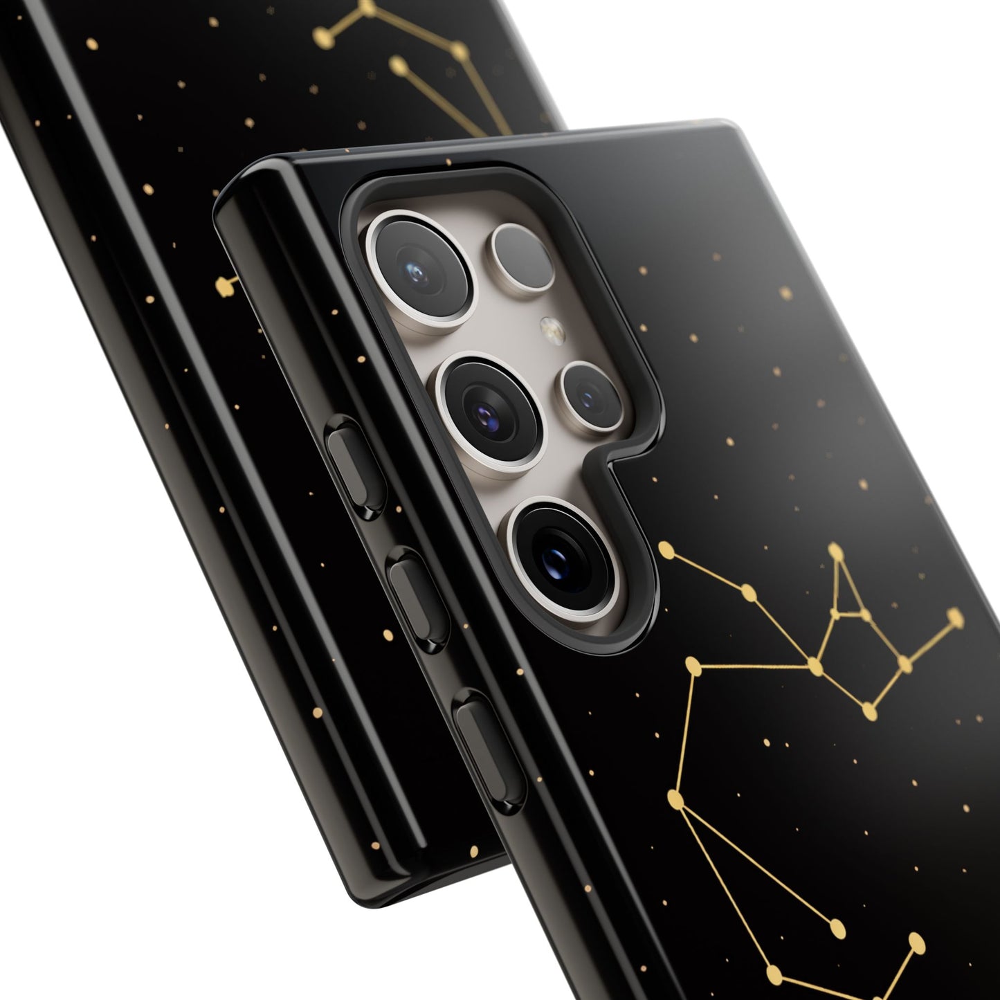 Sagittarius Zodiac Constellation Phone Case – Luxe Gold Celestial Cover