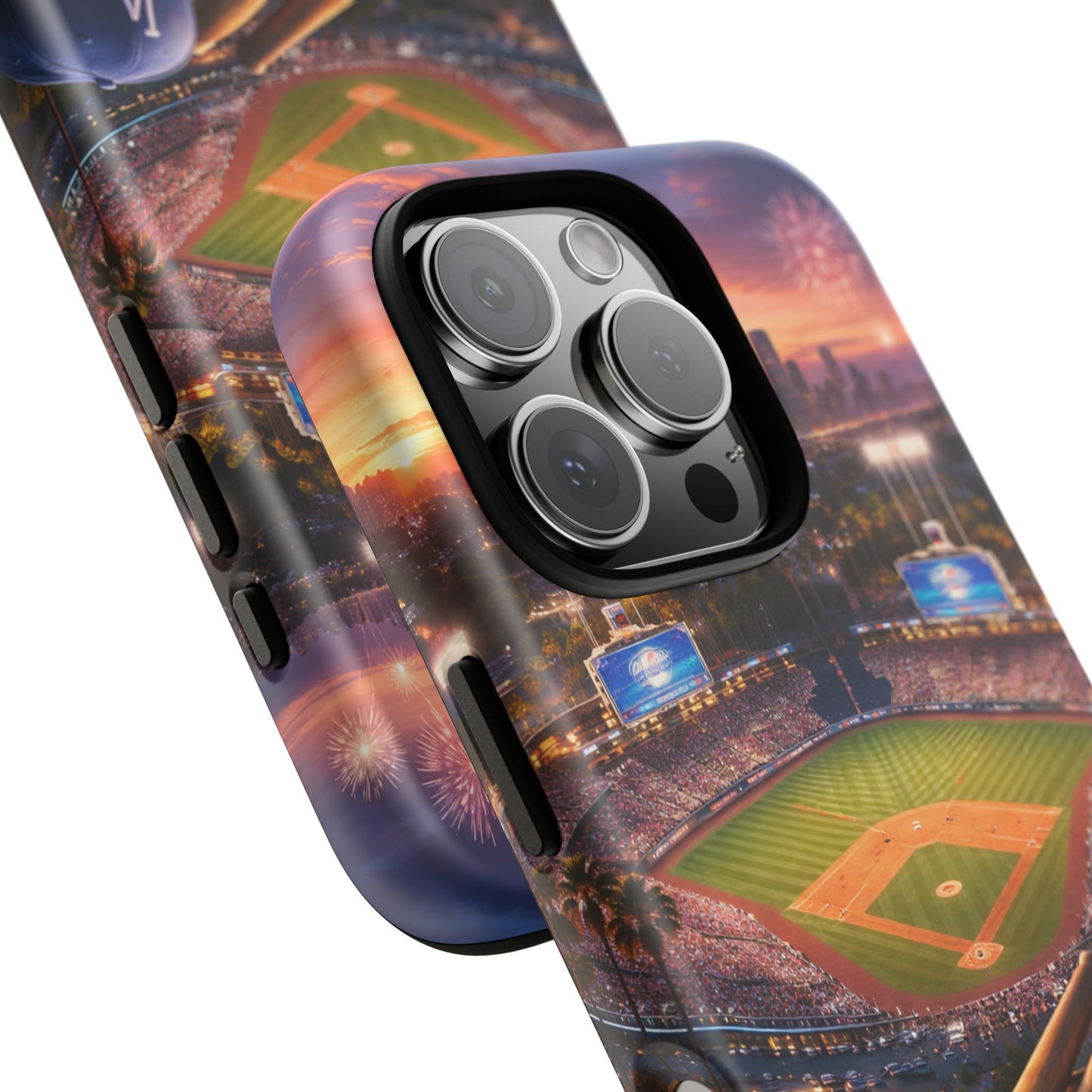 Baseball Sunset Stadium Phone Case LA Game Day Sports Aesthetic Case