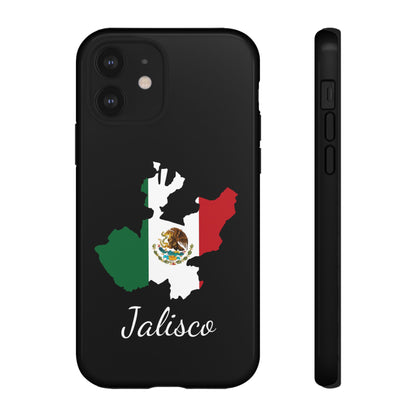 Jalisco Mexico Flag Map Phone Case | Mexican American Pride Tough Case for iPhone & Samsung