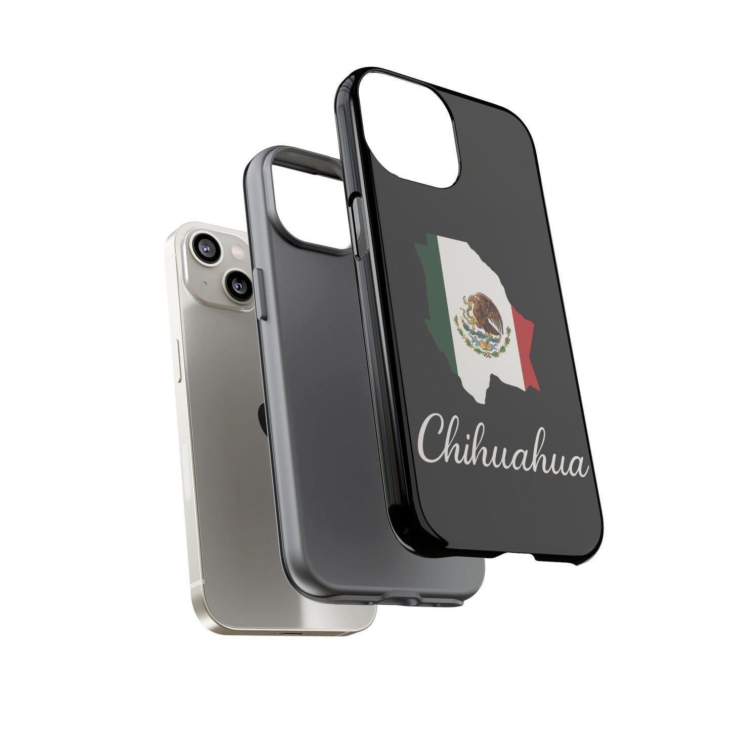 Chihuahua Mexico Flag Map Phone Case | Mexican American Pride Tough Case for iPhone & Samsung