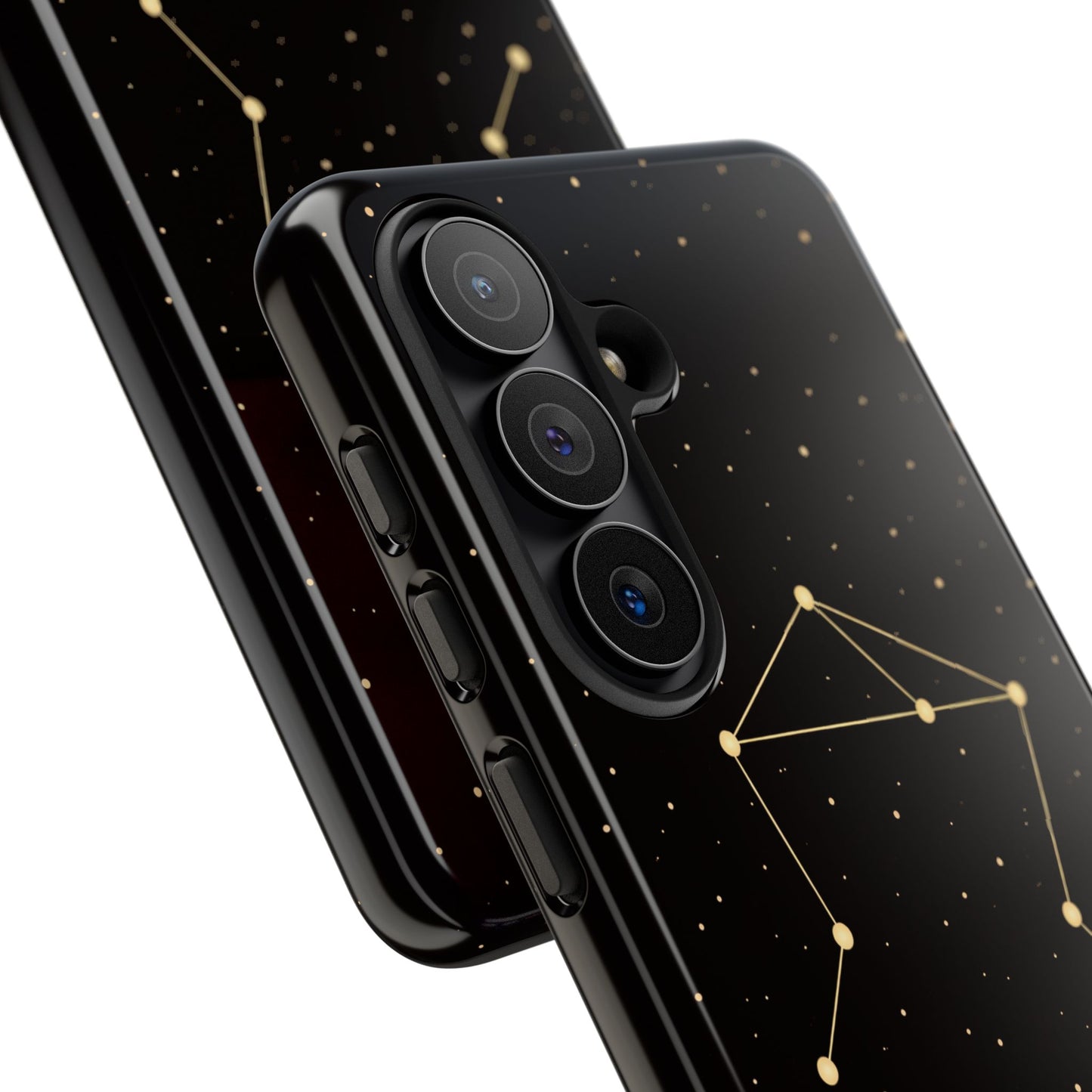 Libra Zodiac Constellation Phone Case – Luxe Gold Celestial Cover