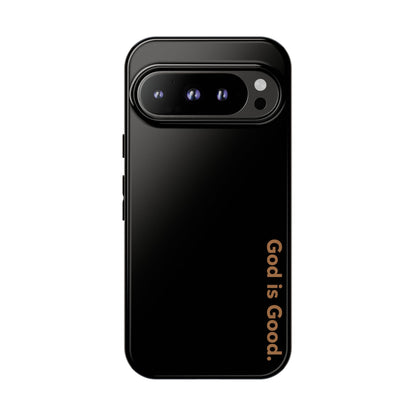 God Is Good Phone Case Minimal Aesthetic Christian Tough Cover