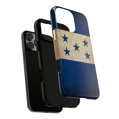 Honduras Flag Phone Case | Vintage Honduran Flag iPhone & Samsung Tough Protective Case