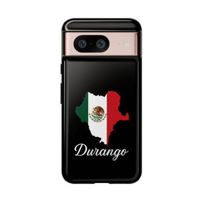 Durango Mexico Flag Map Phone Case | Mexican American Pride Tough Case for iPhone & Samsung